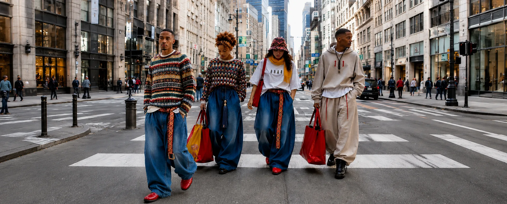No rules about who should wear what. Just people choosing what feels right.