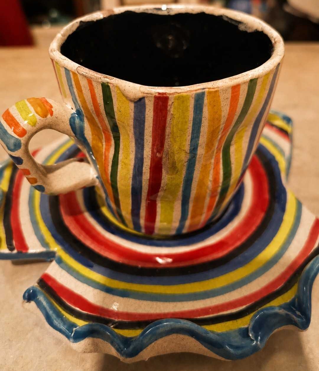 DRUGSTORE94 hand-painted ceramic jewellery